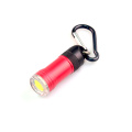 Carabiner de lampe de poche à LED de Cob pour le camping